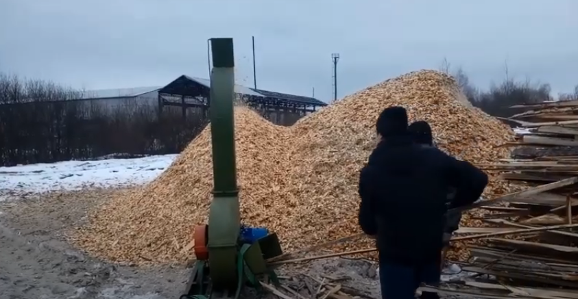 Рубительная машина для древесины